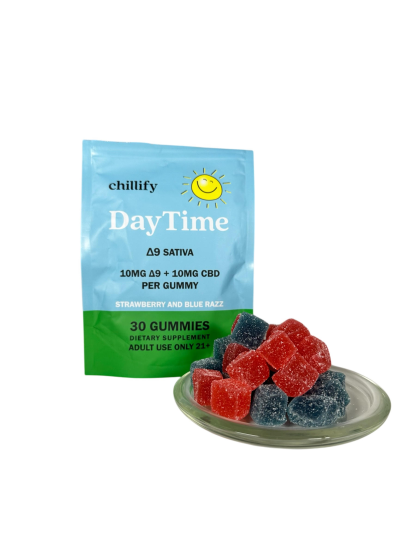 D9 Daytime Gummies | 10mg Delta 9 THC | 30 Count - Image 3