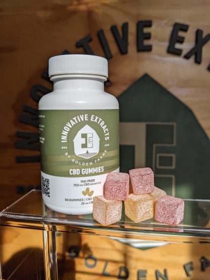 THC-Free CBD Gummy Cubes | 750mg CBD - Image 2