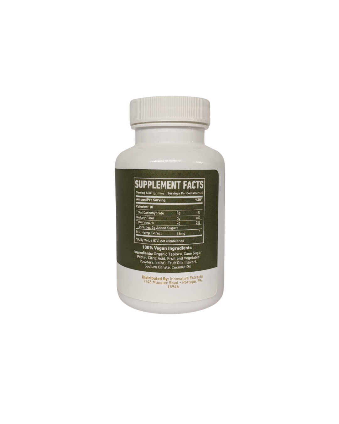 THC-Free CBD Gummy Cubes | 750mg CBD - Image 2