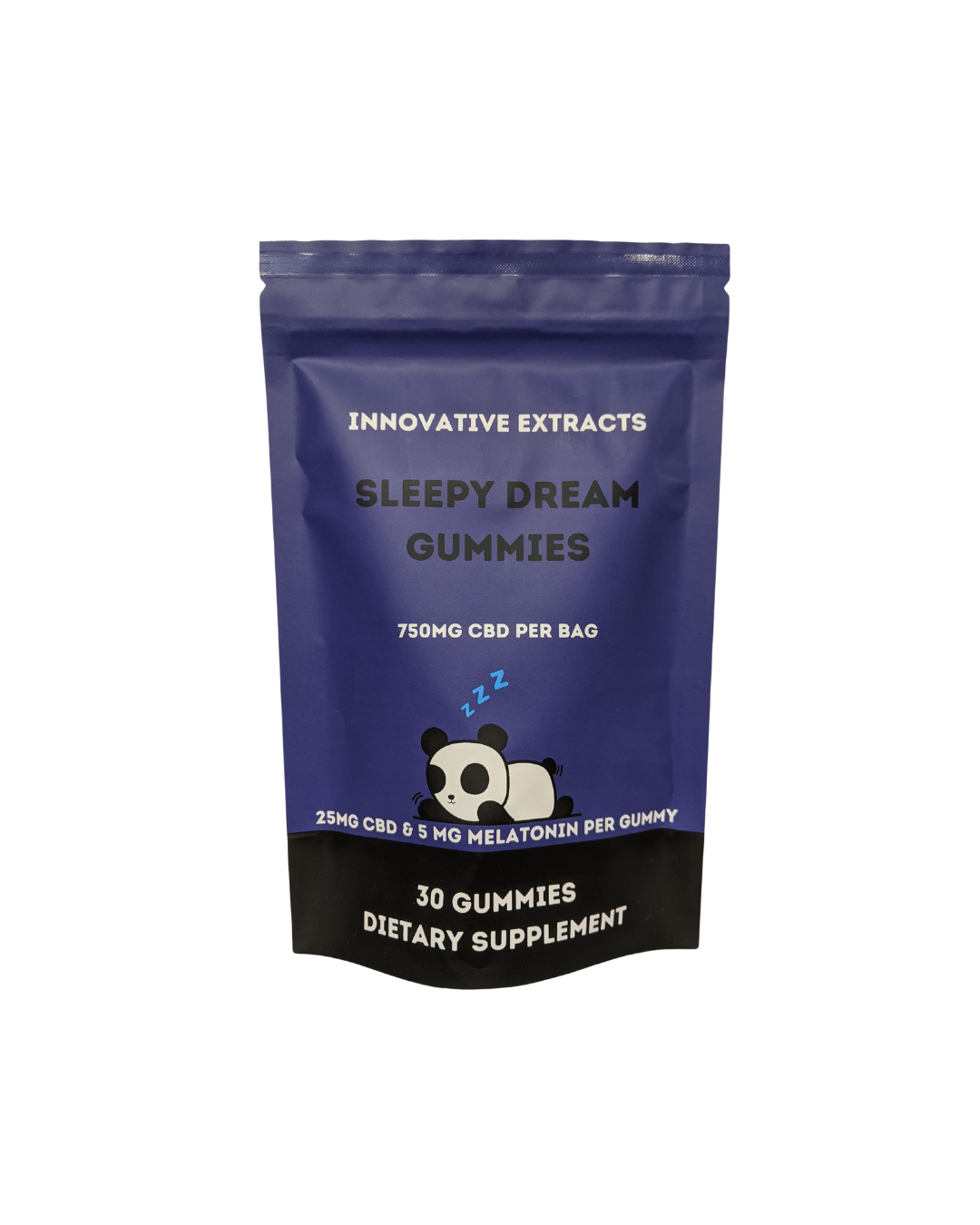 THC-Free CBD Sleep Gummies with Melatonin | 750mg CBD